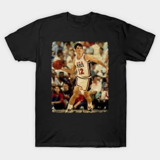 John Stockton in Team USA, 1996 T-Shirt